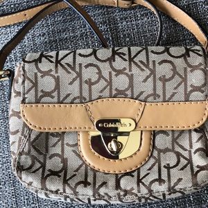 Calvin Klein cross body purse